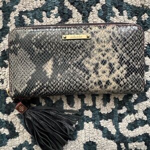 Stella & Dot Snake print wallet